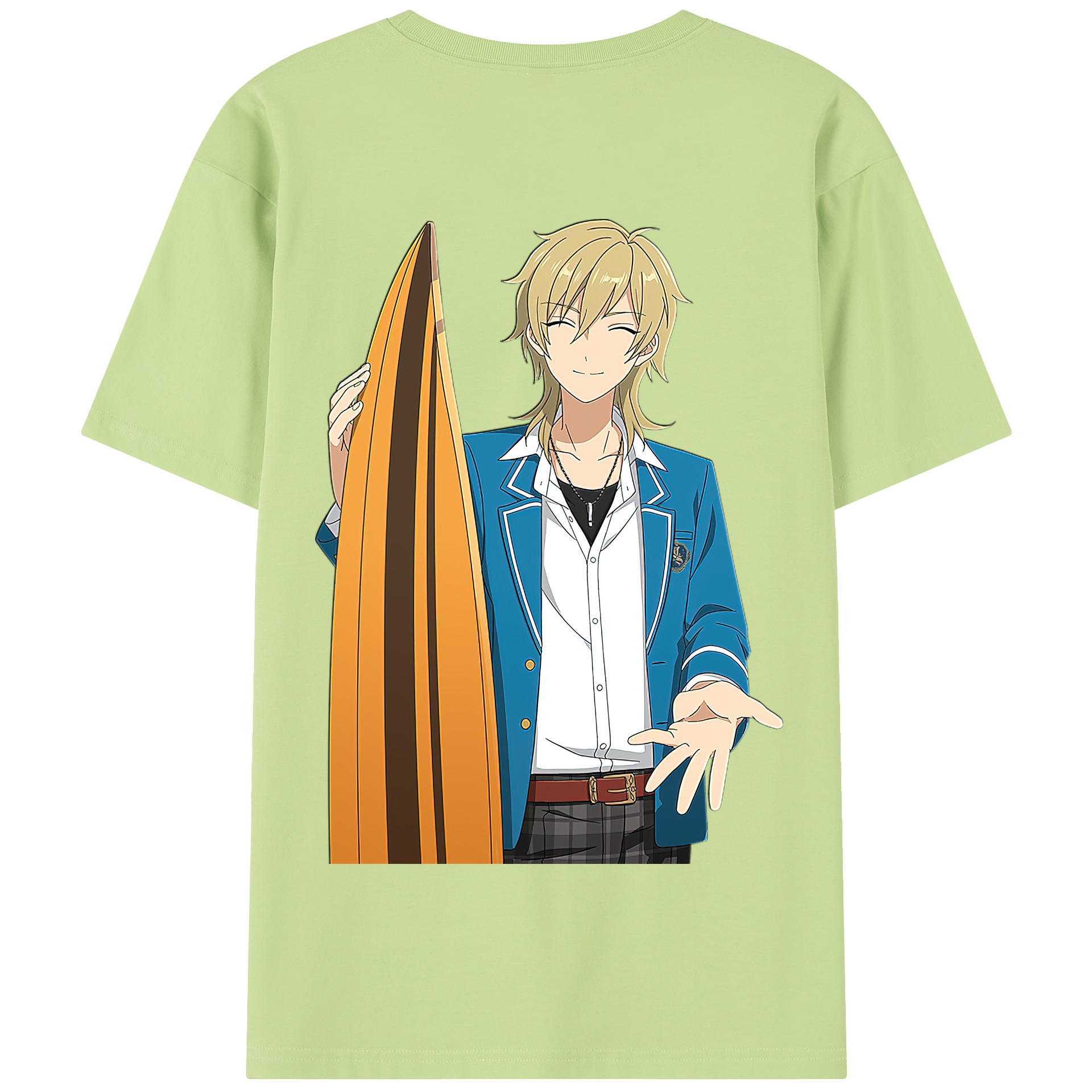 （画像用） あんさんぶるスターズ! Ensemble Stars 綿100％半袖Tシャツ（背面プリント）